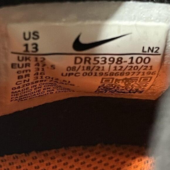 Men’s 13-Nike Vapor Edge Pro 360 OBJ King of Drip Football Cleats DR5398-100 nby main image 9